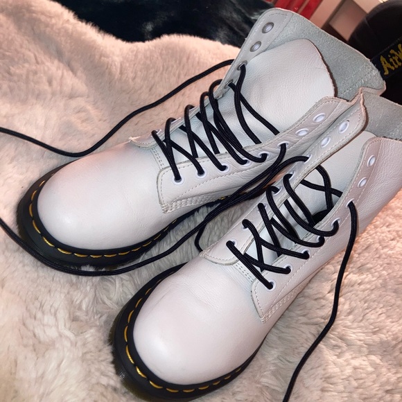 Dr Martens 1460 Women's Pascal Virginia Leather Boots - Picture 4 of 8